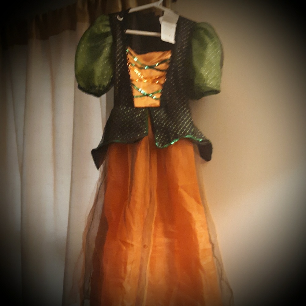 Pumpkin witch costume🎃🧙‍♀️✨